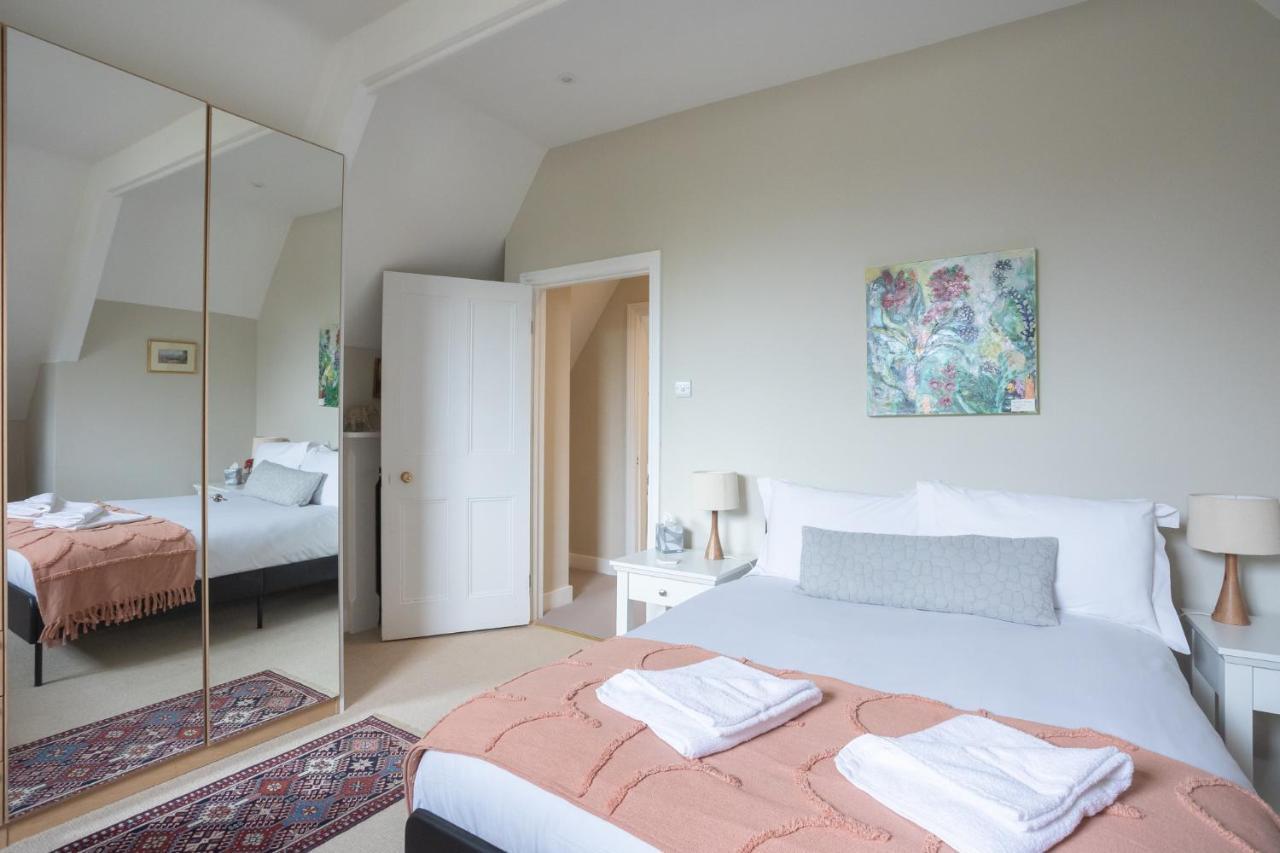 Spacious 3Br Victorian Cheltenham Loft Flat In Cotswolds - Free Parking Apartment Luaran gambar